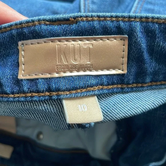 Kut from the Kloth Blue Flare Jeans - Picture 5 of 6